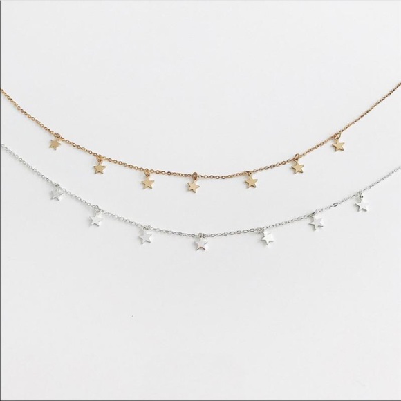 Star Charm Choker Necklace - Picture 3 of 3